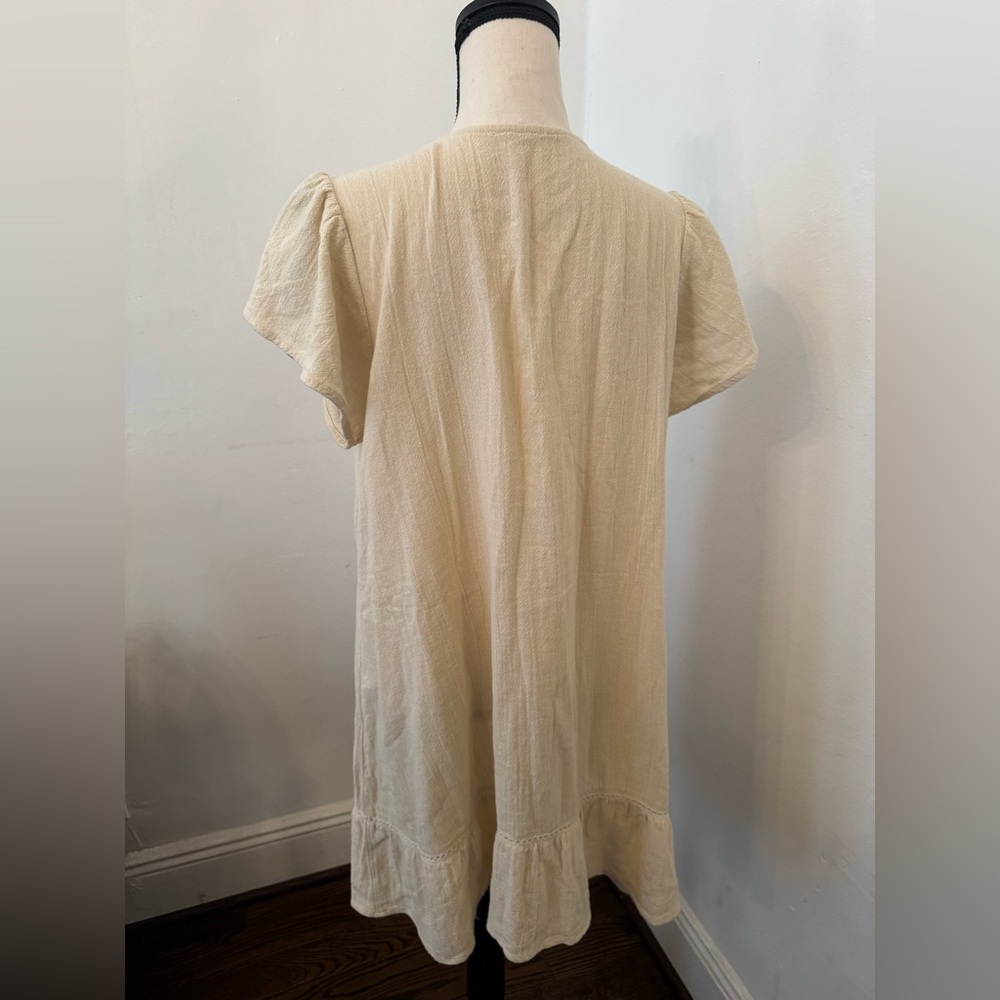 Anthropologie Stacey Embroidered Tunic Dress Large - Picture 4 of 8
